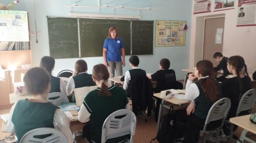 Язгы каникуллар алдыннан 7 нче сыйныф укучылары өчен юл иминлеге турында профилактик әңгәмә
