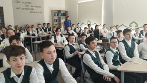 Язгы каникуллар алдыннан 7 нче сыйныф укучылары өчен юл иминлеге турында профилактик әңгәмә