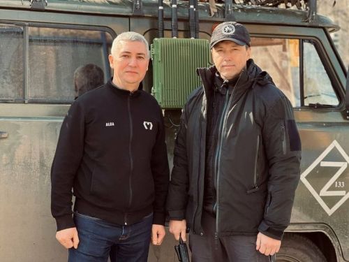 Район башлыгы Альберт Хуҗин җитәкчелегендә бертөркем райондашларыбыз МХОдәге егетләргә ярдәм йөге тапшырды