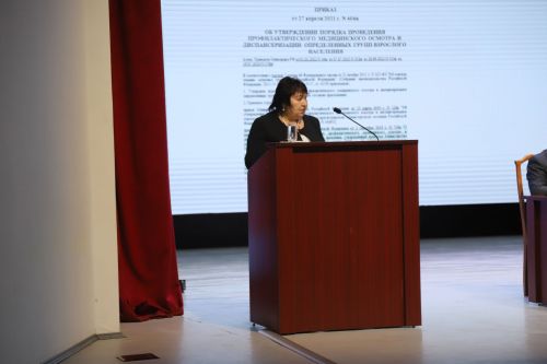 Район үзәк хастаханәсенең 2024 елдагы эшчәнлегенә багышланган киңәшмә узды