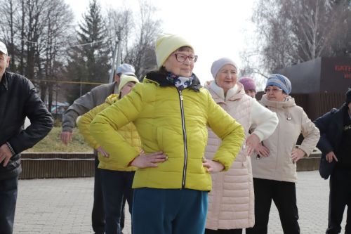 Район өлкәннәре Бөтендөнья сәламәтлек көненә багышланган “Тормышка 10000 адым” Халыкара акциясенә кушылды