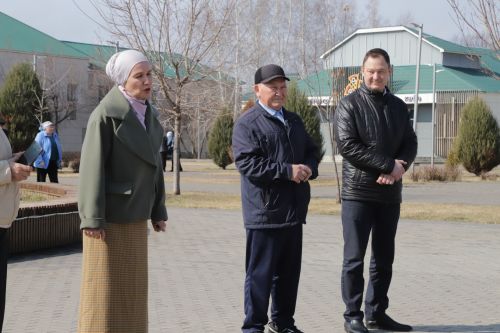 Район өлкәннәре Бөтендөнья сәламәтлек көненә багышланган “Тормышка 10000 адым” Халыкара акциясенә кушылды