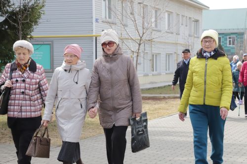 Район өлкәннәре Бөтендөнья сәламәтлек көненә багышланган “Тормышка 10000 адым” Халыкара акциясенә кушылды