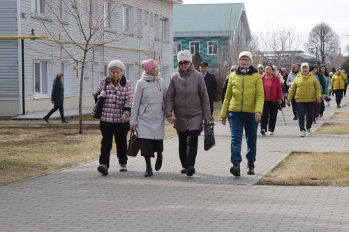 Район өлкәннәре Бөтендөнья сәламәтлек көненә багышланган “Тормышка 10000 адым” Халыкара акциясенә кушылды