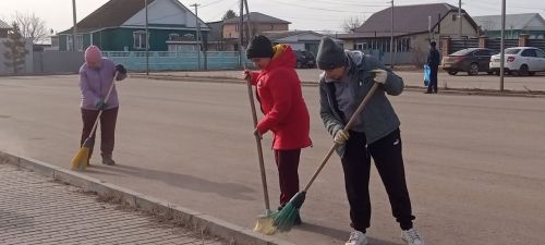 Балалар һәм яшьүсмерләр спорт мәктәбе коллективы чисталык акциясендә катнашты