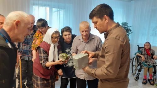 Мөслим өлкәннәр һәм инвалидлар интернат-йортында музей дәресе узды