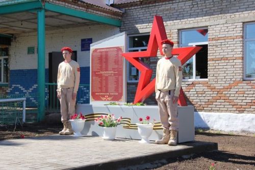 Дусай авылында стела ачылды