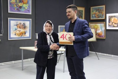 Бөек Җиңүнең 80 еллыгы уңаеннан туган якны өйрәнү музеенда «Утлы еллар аша» китабының lll бүлеген тәкъдир итү кичәсе узды