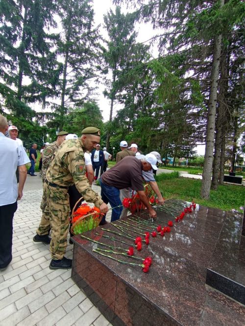Мөслимдә ветераннар истәлекле датаны билгеләп үтте