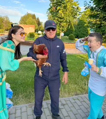 Мөслим лицее коллективы - сөрән салу йоласында