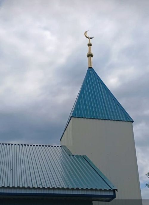 Иске Чакмак авылы мәчетенә ай куелды