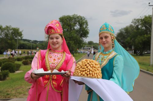 Сабантуйга барган идем...