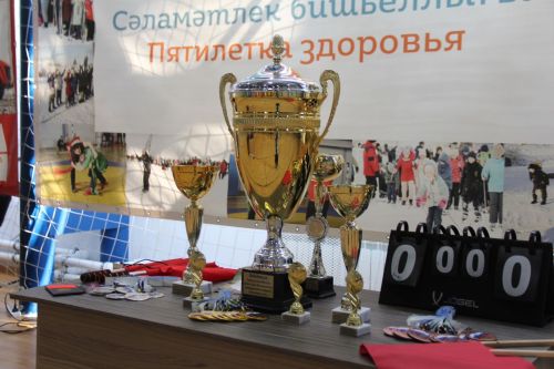 Мөслим районында беренче тапкыр Альберт Хуҗин Кубогына волейбол турниры үтте