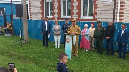 Бүген Әмәкәй авылында истәлекле чара узды