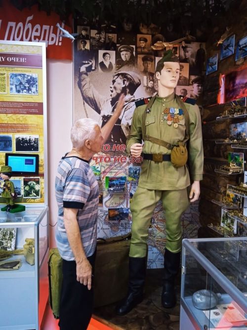 Туган якны өйрәнү музеенда Җиңүнең 80 еллыгына багышланган экскурсия