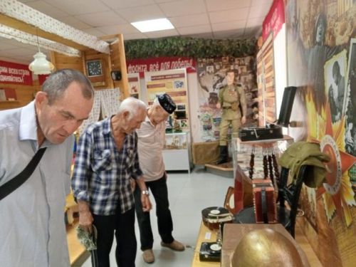 Туган якны өйрәнү музеенда Җиңүнең 80 еллыгына багышланган экскурсия