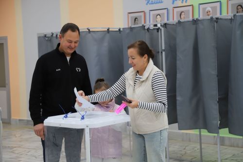 Мөслим районында сайлауларда 14735 кеше катнаша