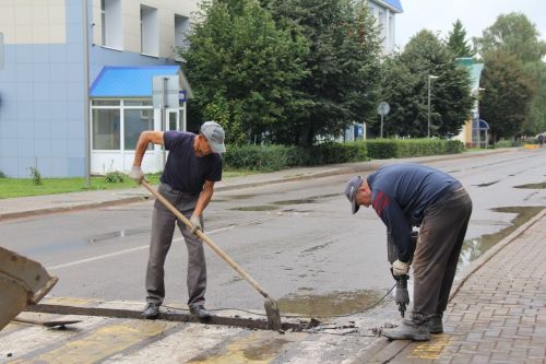 Мөслимдә объектлар төзү һәм ремонтлау буенча эшләр дәвам итә