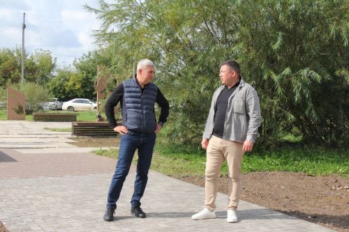 «Кояшлы Ык» паркы төзекләндерелә