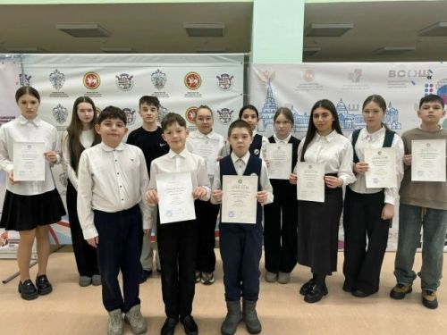 Мөслим районы укучылары татар теле республика олимпиадасында югары нәтиҗәләр күрсәтте
