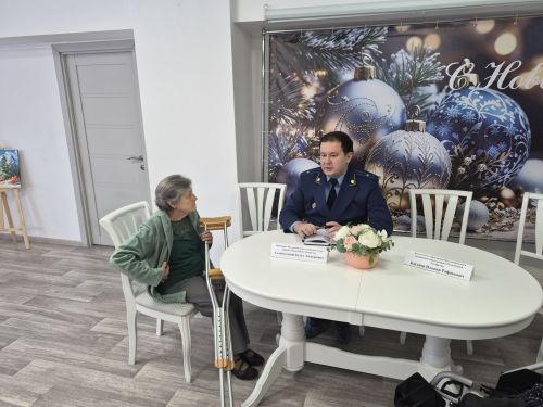 Мөслим районы прокуроры Булат Галимуллин белән очрашу