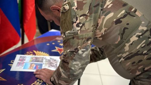 Мөслим лицеенда Әтиләр көне уңаеннан батырлык дәресе узды