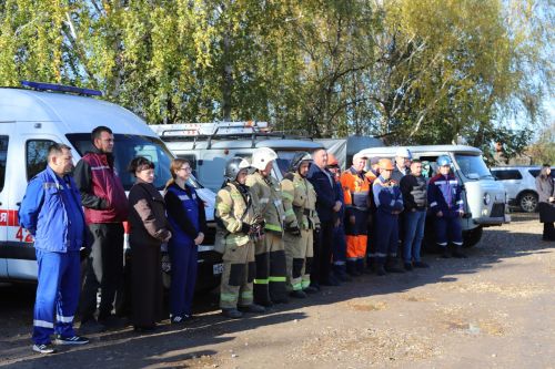 Мөслимдә гражданнар оборонасы буенча штаб күнекмәләре узды