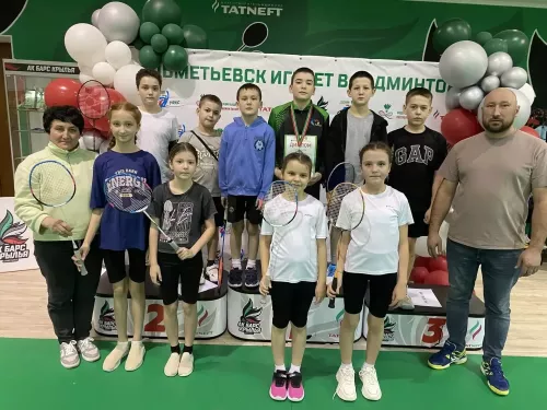 Әлмәттә «Татарстанның бадминтон өметләре» ярышларының зона сайлап алу этабы узды