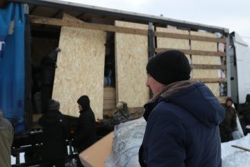 Мөслимлеләр тарафыннан әзерләнгән чираттагы гуманитар ярдәм йөге юлга кузгалды