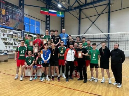 «Яшьлек» спорт сараенда волейбол ярышлары узды