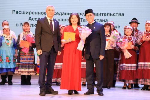 ТР Халыклар ассамблеясының Мөслим бүлеге узган елгы эшчәнлеге буенча хисап тотты