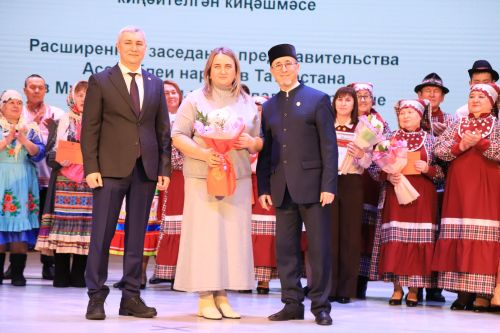 ТР Халыклар ассамблеясының Мөслим бүлеге узган елгы эшчәнлеге буенча хисап тотты