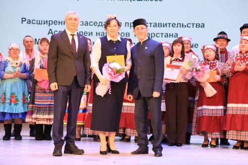 ТР Халыклар ассамблеясының Мөслим бүлеге узган елгы эшчәнлеге буенча хисап тотты