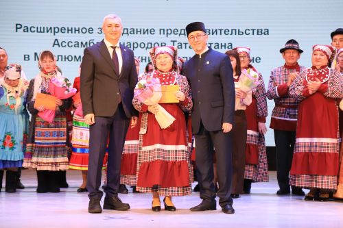 ТР Халыклар ассамблеясының Мөслим бүлеге узган елгы эшчәнлеге буенча хисап тотты