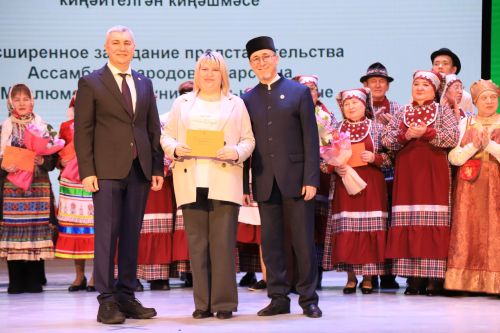 ТР Халыклар ассамблеясының Мөслим бүлеге узган елгы эшчәнлеге буенча хисап тотты
