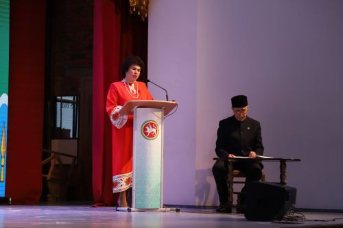 ТР Халыклар ассамблеясының Мөслим бүлеге узган елгы эшчәнлеге буенча хисап тотты