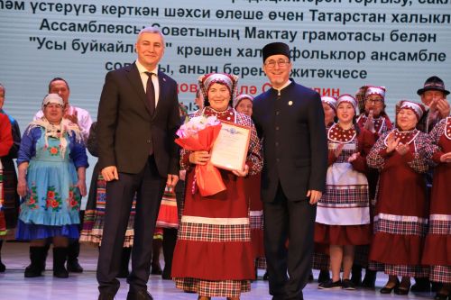 ТР Халыклар ассамблеясының Мөслим бүлеге узган елгы эшчәнлеге буенча хисап тотты