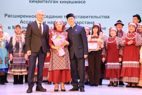 ТР Халыклар ассамблеясының Мөслим бүлеге узган елгы эшчәнлеге буенча хисап тотты