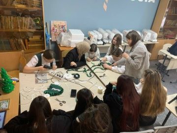 Мөслим урта мәктәбе кызлары өчен мастер-класс үтте