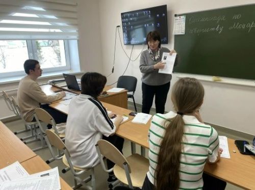 Мөслим сәнгать мәктәбендә музыкаль әдәбият буенча музыкаль-теоретик олимпиада үткәрелде