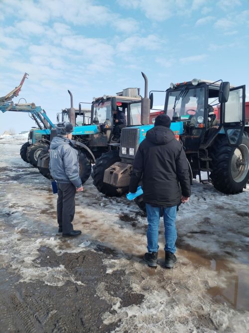 «Намус» агрофирмасында техник тикшерү узды