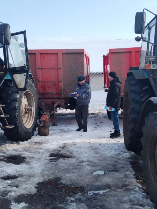 «Намус» агрофирмасында техник тикшерү узды