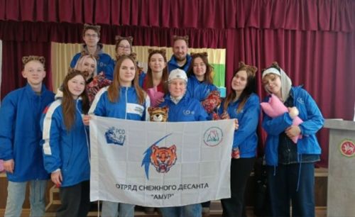 Баланлы мәдәният йортында «Амур» кар десанты студент волонтерлар отряды булды