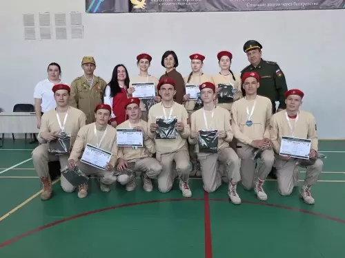 Мөслим гимназиясе базасында «Аҗаган 2.0.» хәрби-спорт уеннарының муниципаль этабы узды