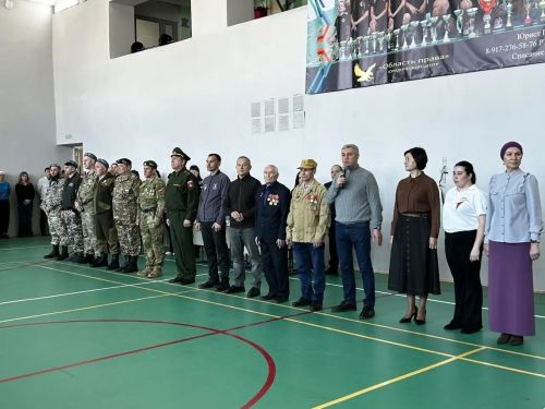 Мөслим гимназиясе базасында «Аҗаган 2.0.» хәрби-спорт уеннарының муниципаль этабы узды