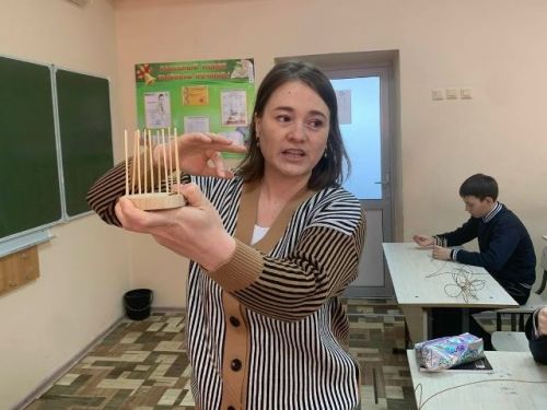 Мөслим гимназиясендә осталык дәресләре узды