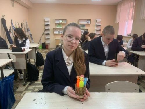 Мөслим гимназиясендә осталык дәресләре узды