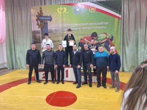 Якташларыбыз исеменә багышланган  милли көрәш буенча районара турнир үтте