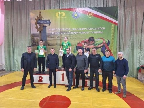 Якташларыбыз исеменә багышланган  милли көрәш буенча районара турнир үтте