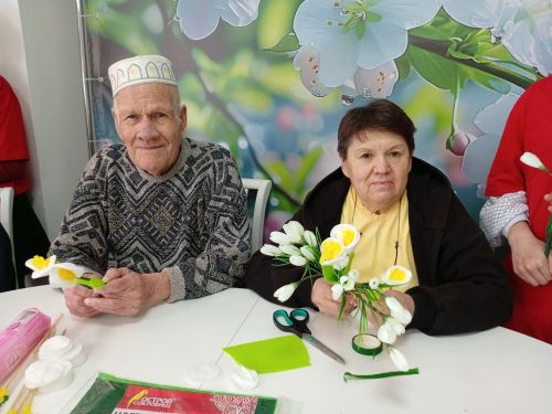 «Алдынгылар хәрәкәте» район бүлекчәсе волонтерлары, Олы Чакмак төп мәктәбе укучылары кунакта булдылар